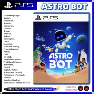 2024 Sony Playstation PS5 Genuine NEW Game CD ASTRO BOT