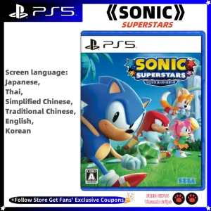 Sony Playstation5 New Game CD SONIC SUPERSTARS