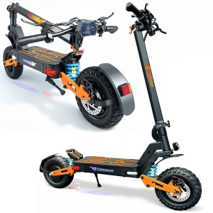 Folding E-Scooter for Adult, 1200W Motor,  Up to 40Mp